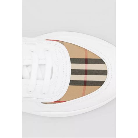 burberry sneaker uomo con pelle e motivo london|Sneakers da uomo di Burberry .